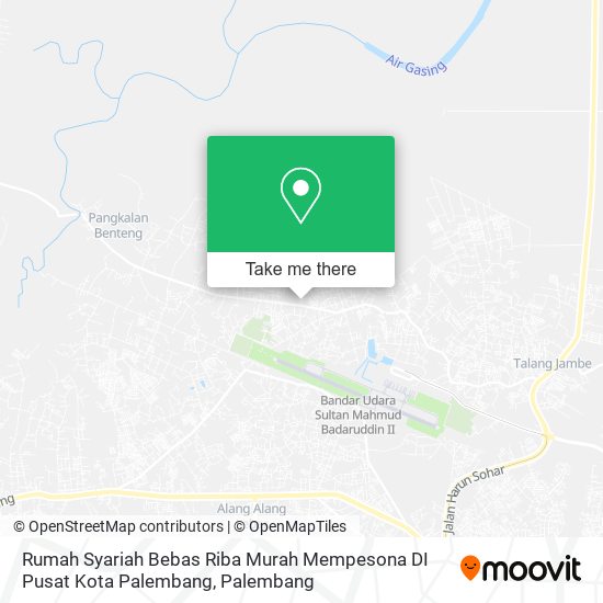 Rumah Syariah Bebas Riba Murah Mempesona DI Pusat Kota Palembang map