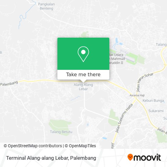 Terminal Alang-alang Lebar map