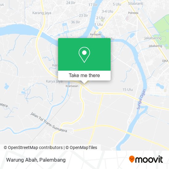 Warung Abah map