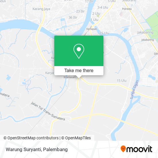 Warung Suryanti map