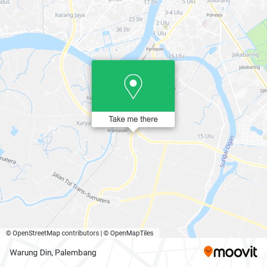Warung Din map