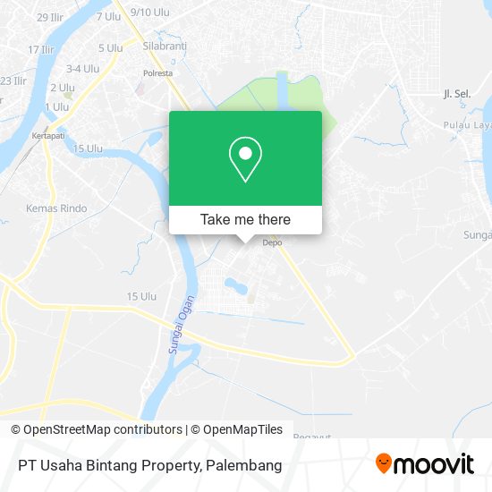 PT Usaha Bintang Property map