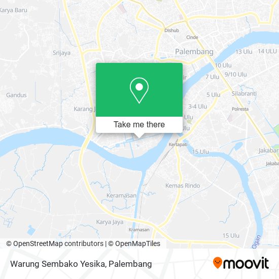 Warung Sembako Yesika map