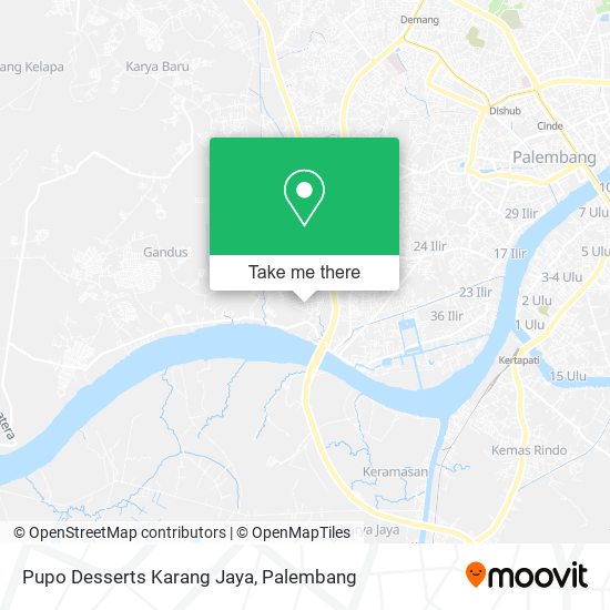 Pupo Desserts Karang Jaya map