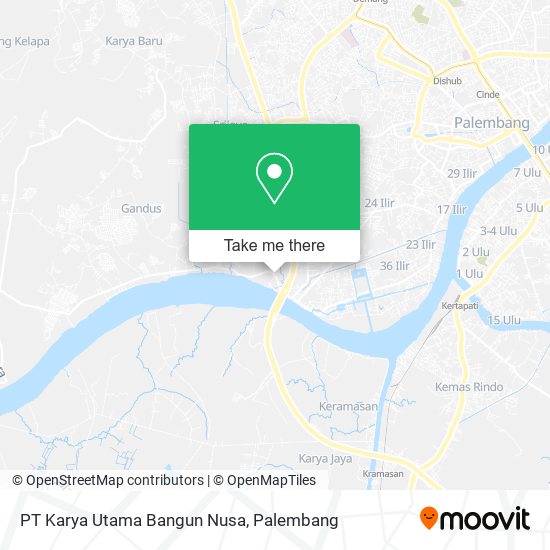 PT Karya Utama Bangun Nusa map