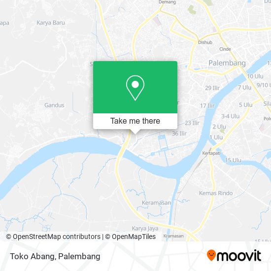 Toko Abang map