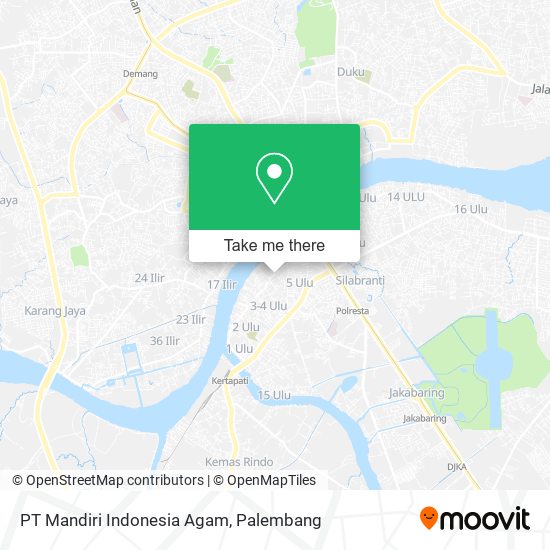 PT Mandiri Indonesia Agam map