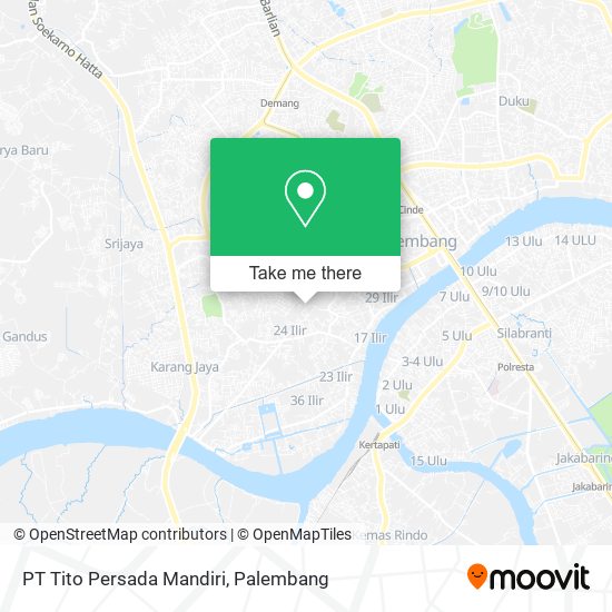 PT Tito Persada Mandiri map