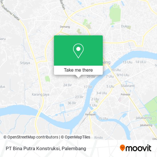 PT Bina Putra Konstruksi map