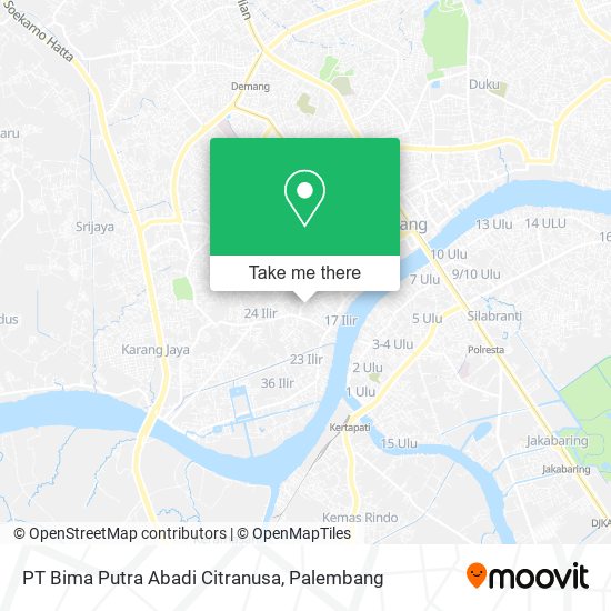 PT Bima Putra Abadi Citranusa map