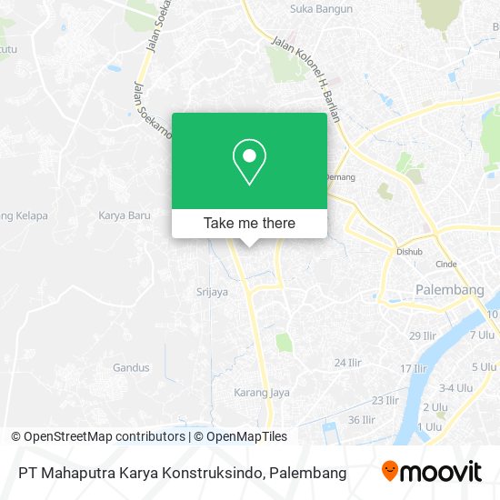 PT Mahaputra Karya Konstruksindo map