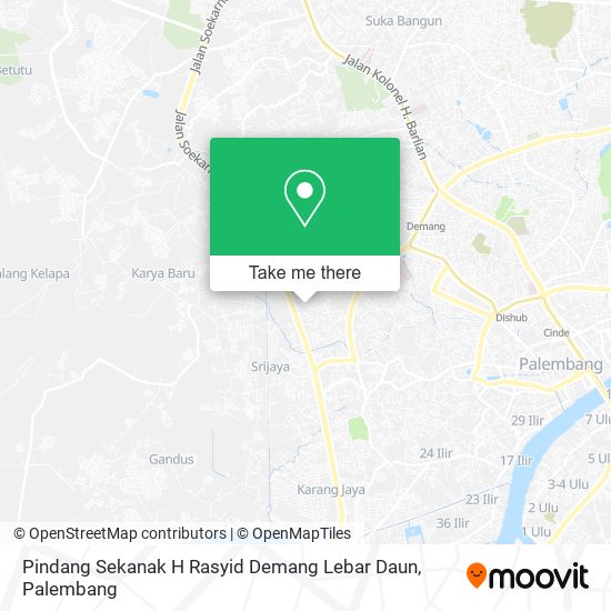 Pindang Sekanak H Rasyid Demang Lebar Daun map
