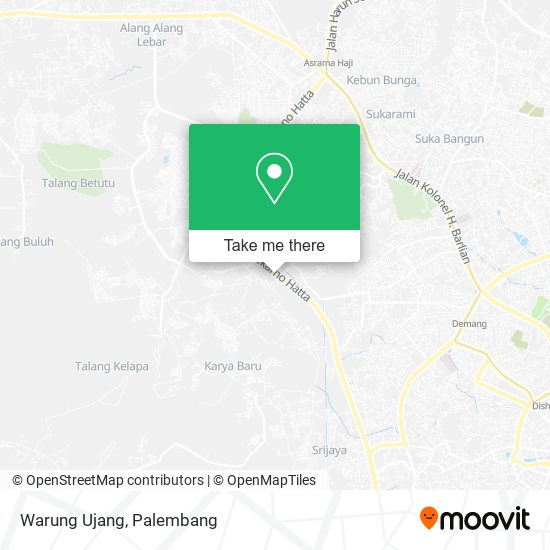 Warung Ujang map