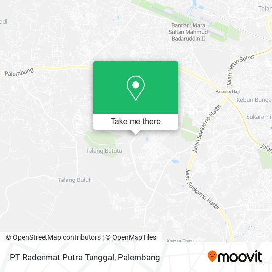 PT Radenmat Putra Tunggal map