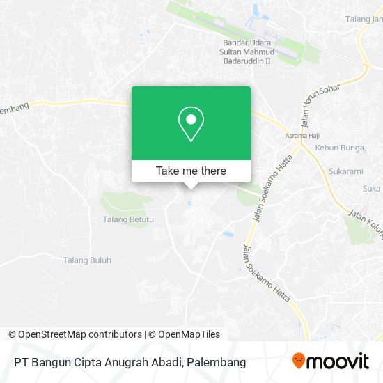 PT Bangun Cipta Anugrah Abadi map