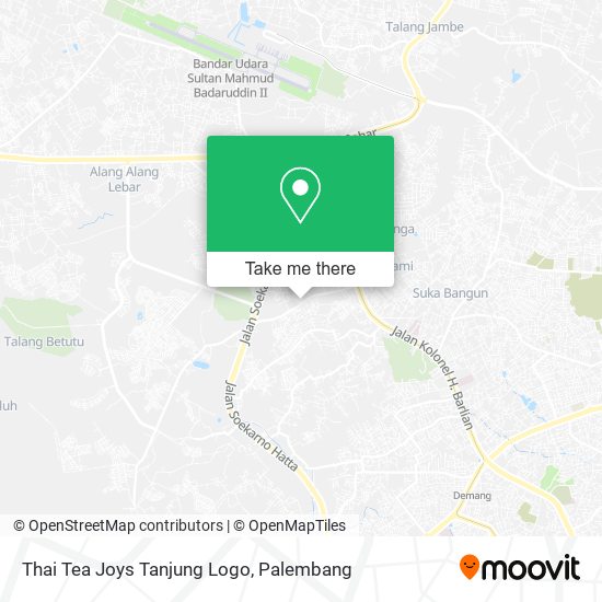 Thai Tea Joys Tanjung Logo map