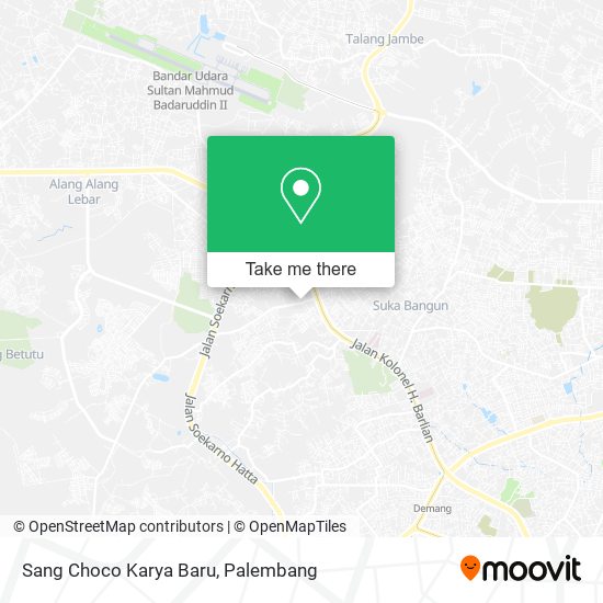 Sang Choco Karya Baru map