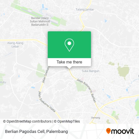 Berlian Pagodas Cell map