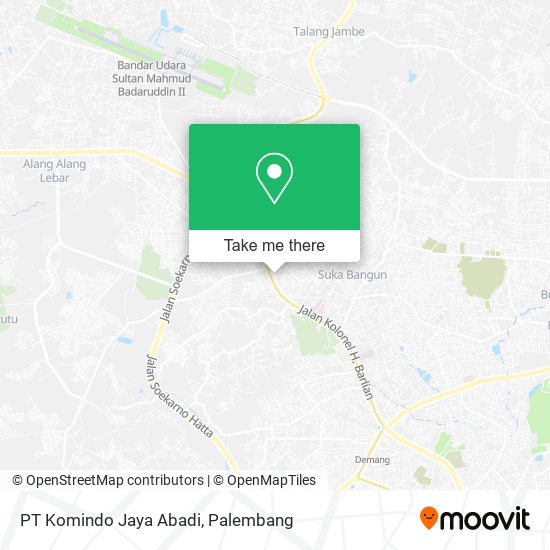 PT Komindo Jaya Abadi map