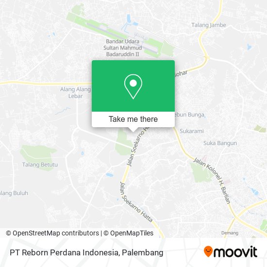 PT Reborn Perdana Indonesia map