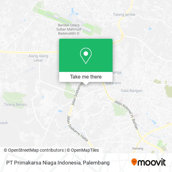 PT Primakarsa Niaga Indonesia map