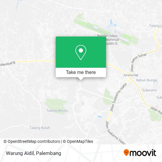 Warung Aidil map