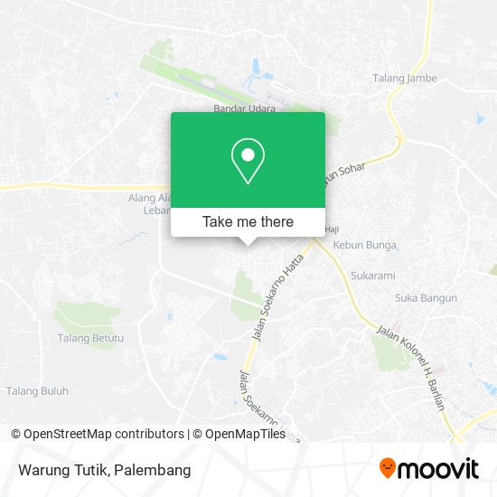 Warung Tutik map