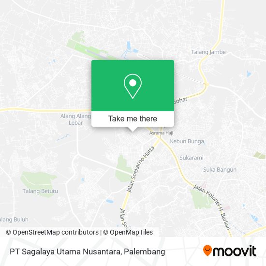 PT Sagalaya Utama Nusantara map