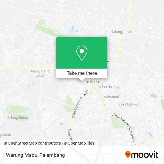 Warung Madu map