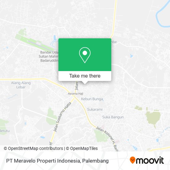 PT Meravelo Properti Indonesia map