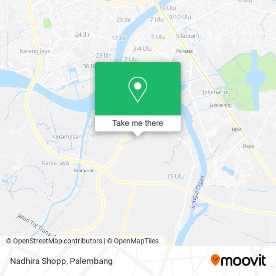 Nadhira Shopp map