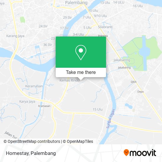 Homestay map