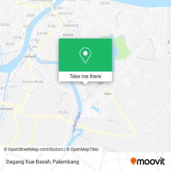 Dagang Kue Basah map