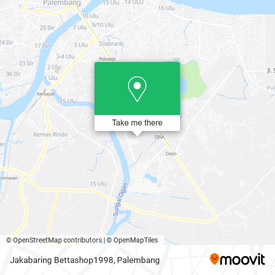 Jakabaring Bettashop1998 map