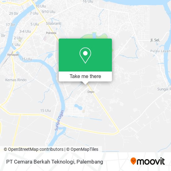 PT Cemara Berkah Teknologi map