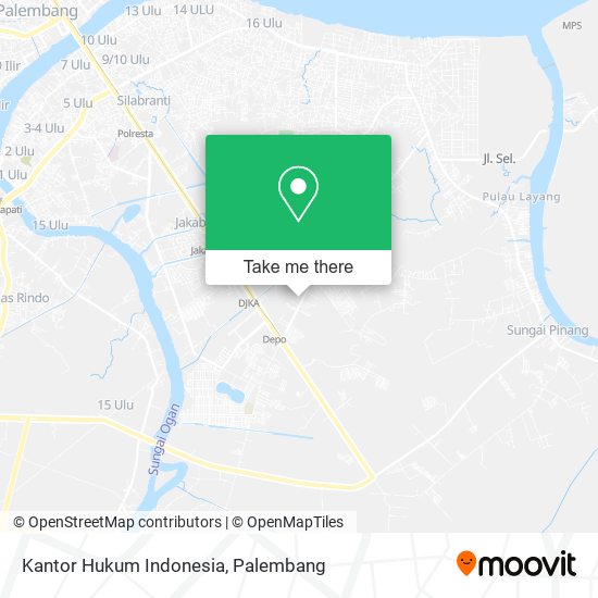 Kantor Hukum Indonesia map