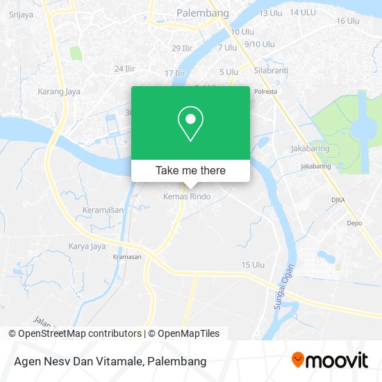 Agen Nesv Dan Vitamale map