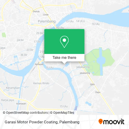 Garasi Motor Powder Coating map
