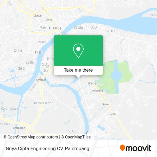 Griya Cipta Engineering CV map