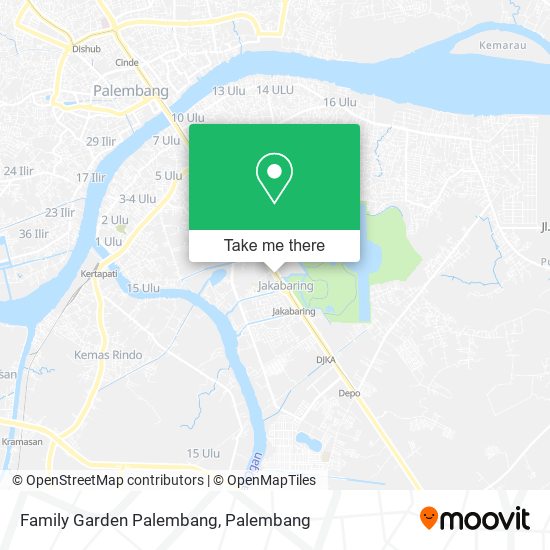 Family Garden Palembang map