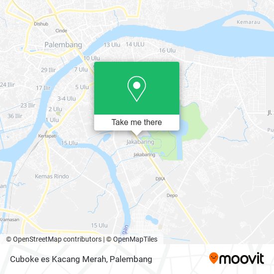 Cuboke es Kacang Merah map