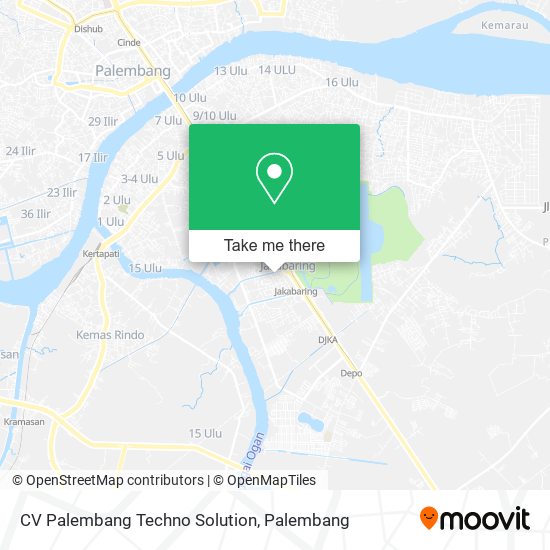 CV Palembang Techno Solution map