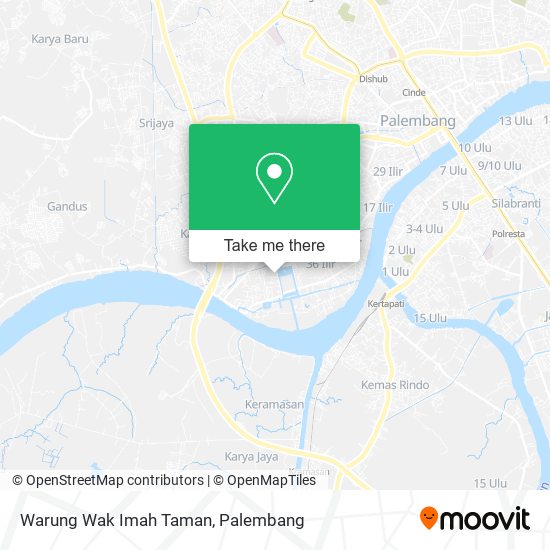 Warung Wak Imah Taman map