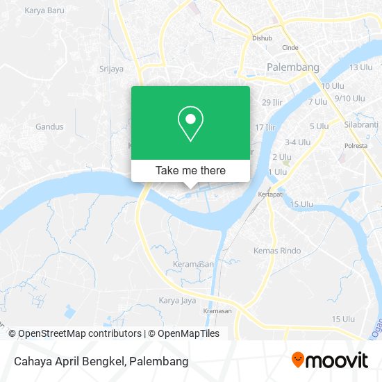 Cahaya April Bengkel map