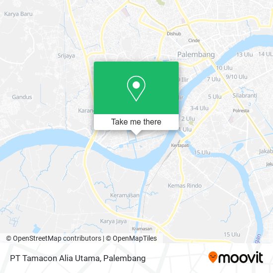 PT Tamacon Alia Utama map