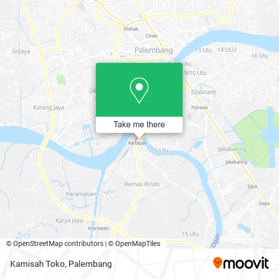 Kamisah Toko map