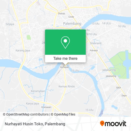 Nurhayati Husin Toko map