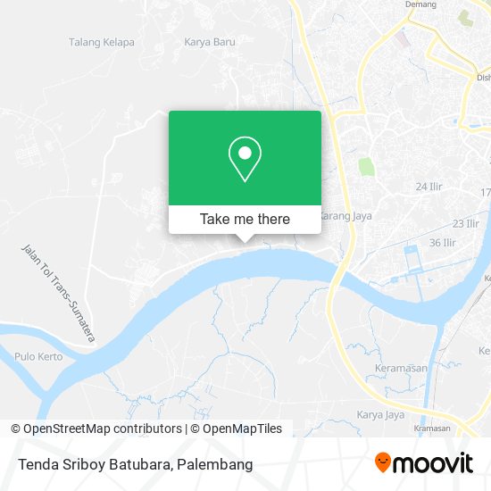 Tenda Sriboy Batubara map