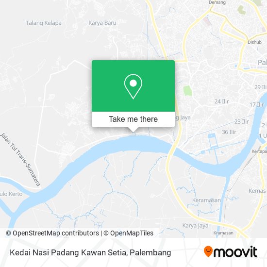 Kedai Nasi Padang Kawan Setia map