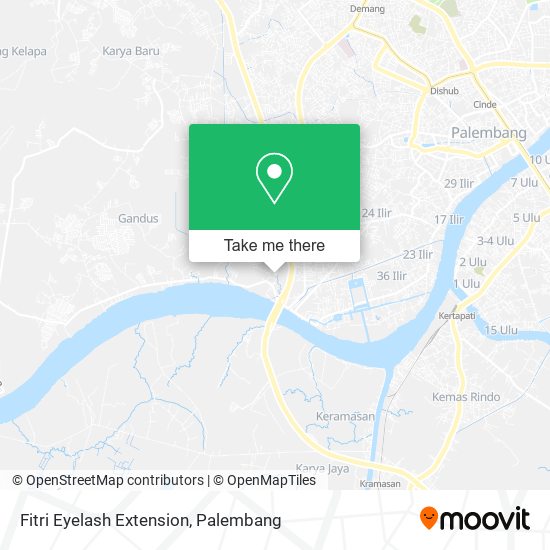 Fitri Eyelash Extension map